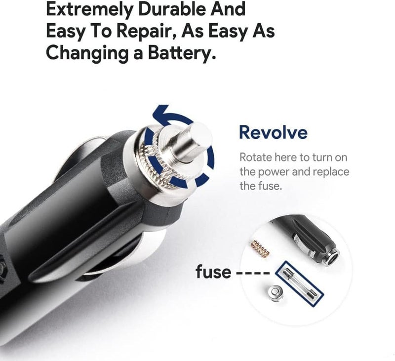 guy-tech Car 12V DC Adapter Compatible with Uniden Bearcat Radio Scanner SPORTCAT, SC150, SC150B, SC150Y, SC180, SC180B, SC200 Auto Vehicle Boat RV Camper Plug Power Supply Cord - Image 2